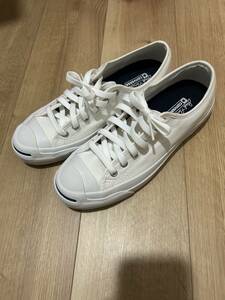 新品未使用/コンバース/ジャックパーセル/JACK PURCELL/ホワイト/25.5cm