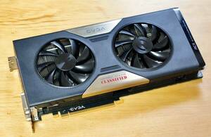 限定！高性能 EVGA CLASSIFIED GTX770 GDDR5 4GB 4K@60Hz・Metal対応 ベースクロック1156MHz 2009-2012MacPro最新macOS Sonoma14.5まで対応