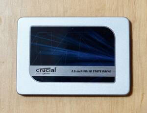 Crucial MX300 SSD SATA 2.5inch 1TB 1050GB 電源投入回数1602回 使用時間767時間 正常96%判定 本体のみ 