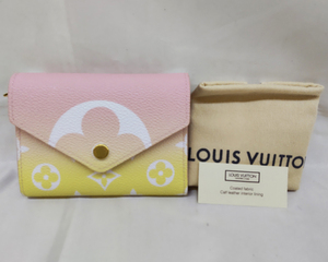 【LV】M80388 ルトフォイユ ヴィクトリーヌ 三つ折り財布☆Ａ品☆質屋 ユニオン本通店 LOUIS VUITTON ルイ・ヴィトン バイザプールライン