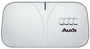 新作 Audi Logo フロントサンシェード vehicle用サンシェード 日よけ フロントCover ガラスCover★折りたたみ式★収納袋included★