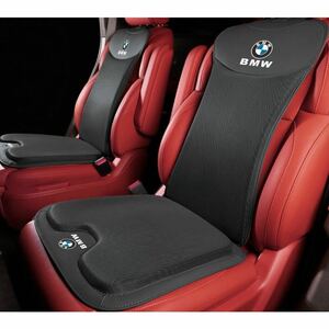 新作 BMW 車用シートカバーセット シートクッション レーヨン生地+高級レザー 前座席用座布団1枚+座席の背もたれ1枚★4色選択★