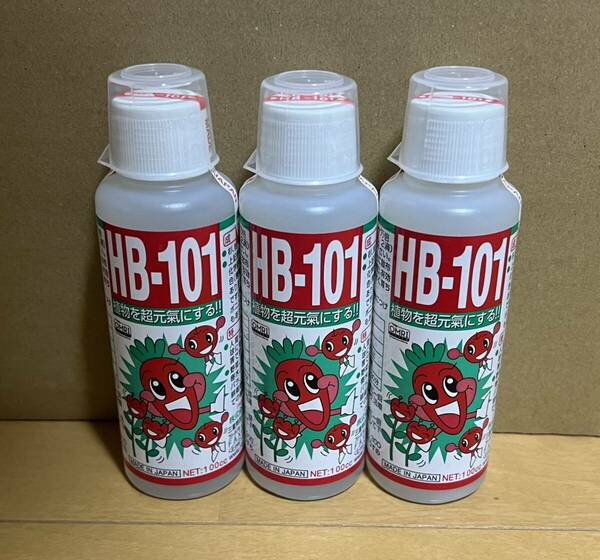 フローラ HB-101 天然植物活力液 100cc 3本セット 新品！送料無料！