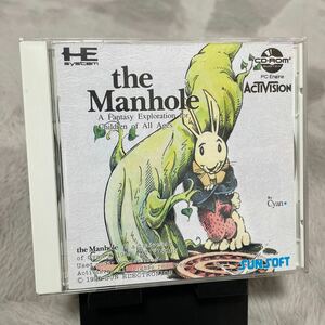 【国内正規品 帯 ハガキ有】the Manhole マンホール PCエンジン CD-ROM2 