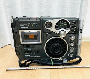  Showa Retro Toshiba ACTAS2800 radio-cassette RT-2800 TOSHIBA radio reception ok radio-cassette immovable other not yet verification that time thing 