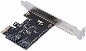 Express to PCI SATA PCI-E拡張アダプタボード 3.0 2ポートSATA3 Pci-eからsata3.0拡張