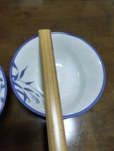 中古　昭和レトロ　和食器　そば　うどん　どんぶり　2点セット_画像4