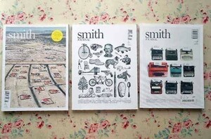 66979/Smith Journal 3冊セット オーストラリア発 ライフスタイル 洋雑誌 2011-2014年 アート カルチャー ファッション 建築 デザイン