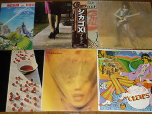 洋楽 ROCK 国内盤 38枚 / Rolling Stones/Beatles/Eagles/Madonna/Erick Clapton/Jeff Beck/Paul McCartny/Japan/Bland X/Asia/Carpenters