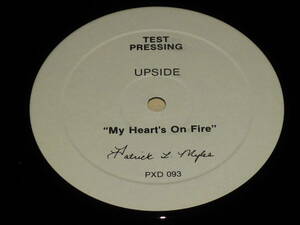 Patrick L. Myles / My Hearts On Fire / Superman ~ Test Pressing / Canada / 1987 год / Power Records PXD 093 / Hi NRG