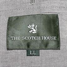 大きいサイズ THE SCOTCH HOUSE ザスコッチハウス アンコンジャケット サマージャケット XLサイズ相当 2B テーラード 三陽商会 春夏 薄手 _画像9