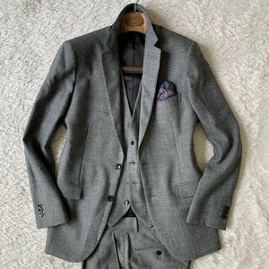  super-beauty goods 3 piece M size ... suit gray pin head jacket setup outer squirrel pek tone ro