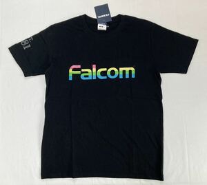 新品 falcnm ファルコム tシャツ TEE 半袖 ロゴ プリント M ブラック 黒 未使用 タグ付き COSPA コスパ