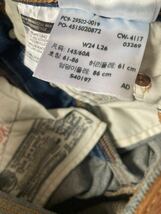 Levi's リーバイス 501S w24 ボタンフライ ストレッチデニムパンツ_画像7