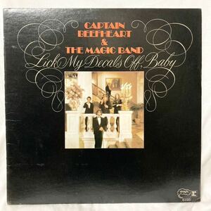 【US美盤!】CAPTAIN BEEFHEART Lick My Decals Off Baby LP 1970 RS-6420 キャプテン・ビーフハート　frank zappa フランク・ザッパ　avan