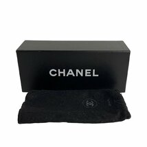 極 美品 箱 袋付き CHANEL シャネル ココマーク プラスチック GP ブラウン サングラス 109-4_画像8