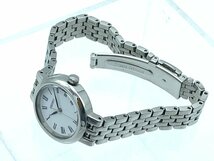 盤色白+シルバーバンド 女性用 腕時計 セイコー 海外版 SRZ461P1_画像3