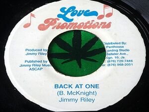 試聴　LOVERS♪ Jimmy Riley / BACK AT ONE