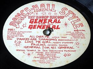 試聴　1WAY LP V.A. / GENERAL for all GENERAL DANCE HALL STYLE