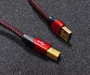 【動作品】AudioQuest USB2.0ケーブル Cinnamon 0.75m TYPE-A to B【送料無料】