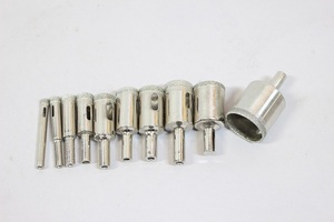 ダイヤモンドホールソー コアビット 10pcs　k1326　