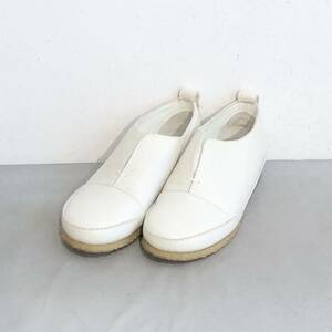 Plantation/shoes/sneakers/white/プランテーション/スリッポン/レザー