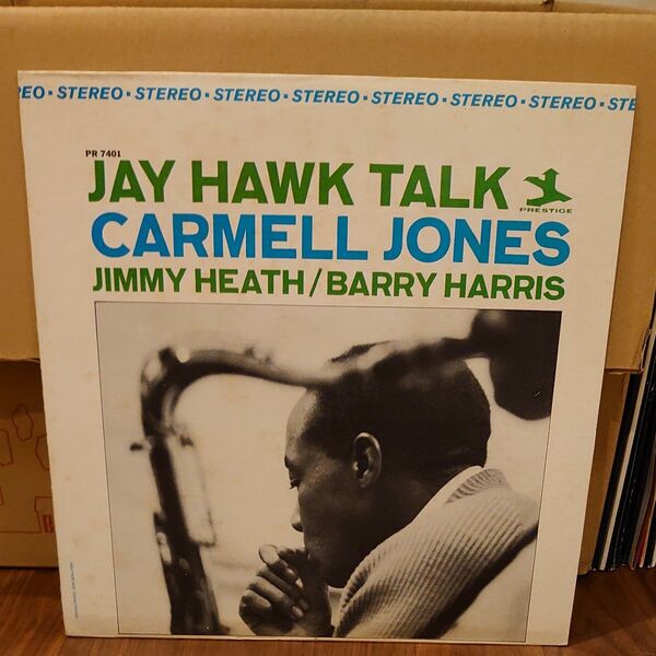 CARMELL JONES/JAY HAWK TALK/PRESTIGE PR7401 LP レコード