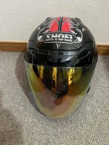 SHOEI ショウエイ J-FORCEⅢ J-FORCE3 Jフォース3 BLITZER ブリッツァー XLサイズ 61cm ジェットヘルメット 2013年製　