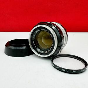 ▲ Nikon NIKKOR-S 1:1.4 50mm 一眼レフ カメラレンズ ニコン