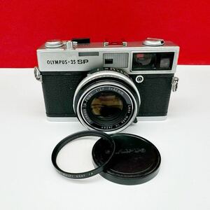 ▲ OLYMPUS 35 SP G.Zuiko 42mm F1.7 フィルムカメラ レンジファインダー 動作確認済 現状品 オリンパス 