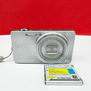▲ SONY Cyber-shot DSC-WX100 コンパクトデジタルカメラ 動作確認済 シャッター、フラッシュOK ソニー