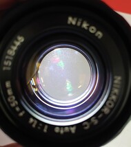 ▼ Nikon 非Ai NIKKOR-S・C Auto ( 50mm F1.4 ) カメラ レンズ ニコン_画像10