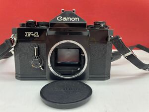 ＊ Canon F-1 後期 ボディ 一眼レフカメラ フィルムカメラ ブラック 動作確認済み シャッターOK キャノン キヤノン 