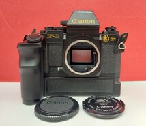 ■防湿庫保管品 美品 Canon F-1 1984 Los Angels オリンピックモデル 一眼レフフィルムカメラ 動作確認済 付属品 WINDER FN キャノン_画像1