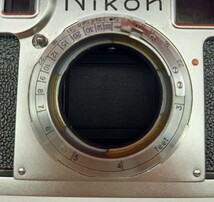 ■ Nikon S2 フィルムカメラ レンジファインダー ボディ NIKKOR-H.C F2 5cm レンズ 動作確認済 シャッターOK ニコン_画像7