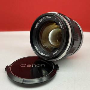 □ Canon LENS FL 55mm F1.2 カメラレンズ 単焦点 大口径レンズ マニュアルフォーカス キャノン