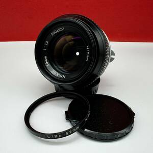 ^ Nikon New NIKKOR 50mm F1.4 non Ai single burnt point standard lens F mount Nikon 