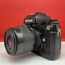 □ Nikon F4 フィルムカメラ 一眼レフカメラ ボディ AF NIKKOR 35-80mm F4-5.6D レンズ 動作確認済 シャッター、露出計OK ニコン_画像4