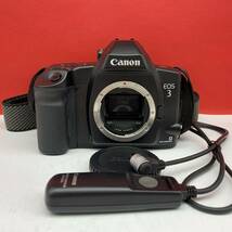 □ Canon EOS3 一眼レフカメラ フィルムカメラ ボディ 動作確認済 シャッターOK キャノン_画像1