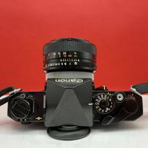 □ Canon F-1 フィルムカメラ 一眼レフカメラ ボディ FD 55mm F1.2 S.S.C. レンズ シャッターOK 現状品 キャノン_画像5