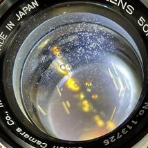 □ Canon Lens 50mm F1.4 カメラレンズ レンジファインダー 単焦点 マニュアルフォーカス キャノン_画像8