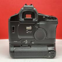 □ 防湿庫保管品 使用数回 Canon EOS-1V フィルムカメラ 一眼レフカメラ ボディ POWER DRIVE BOOSTER PB-E2 シャッターOK キャノン_画像3