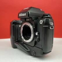 □ 防湿庫保管品 Nikon F4 フィルムカメラ 一眼レフカメラ ボディ 動作確認済 シャッター、露出計OK MB-21 ニコン_画像4