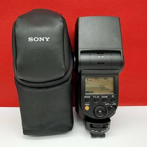 ^ SONY HVL-F43M flash стробоскоп электризация подтверждено flash OK Sony 