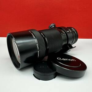 ▲ Canon LENS New FD 300mm 1:4 カメラレンズ マニュアルフォーカス キャノン