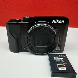 ▲ Nikon COOLPIX A1000 コンパクトデジタルカメラ 35X WIDE OPTICAL ZOOM ED VR 4.3-151㎜ 1:3.4-6.9 動作確認済 現状品 ニコン