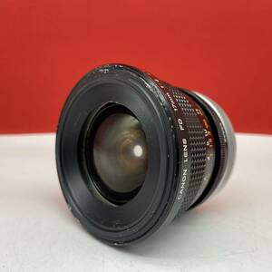 □ Canon LENS FD 17mm F4 S.S.C. カメラレンズ 単焦点 マニュアルフォーカス キャノン