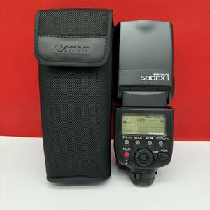 ^ Canon SPEEDLITE 580EX Ⅱ strobo electrification verification settled camera accessory Canon 