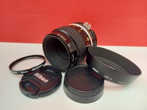 ■ NIKON Ai-s Micro-NIKKOR 55mm F2.8 カメラ レンズ ニコン