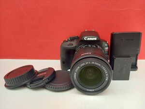 ■防湿庫保管品 Canon EOS kiss X7 デジタル一眼レフカメラ ボディ EF-S 18-55/3.5-5.6 レンズ 動作確認済 シャッターOK 付属品 キャノン